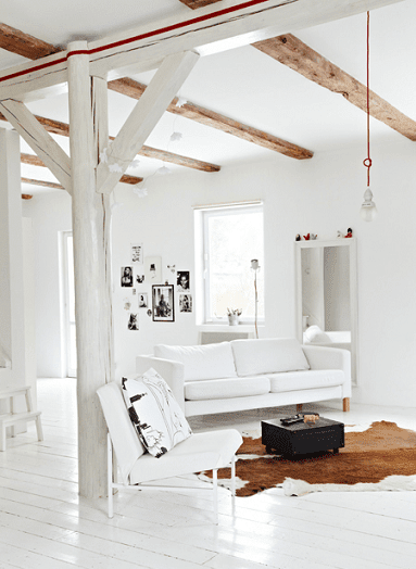 Beyaz Renkler ile Evinize Minimalist Yaklaşımlar
