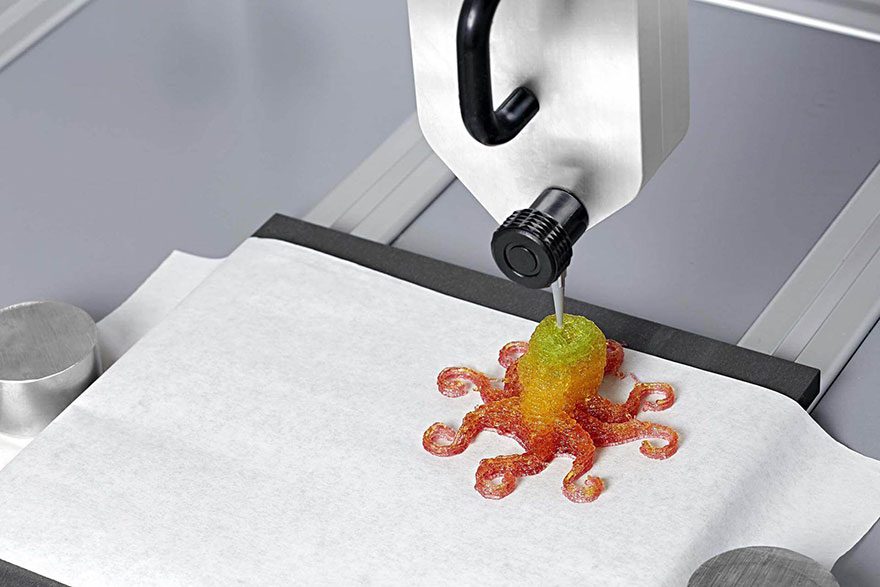 Dünyanın İlk 3D Şeker Yazıcısı