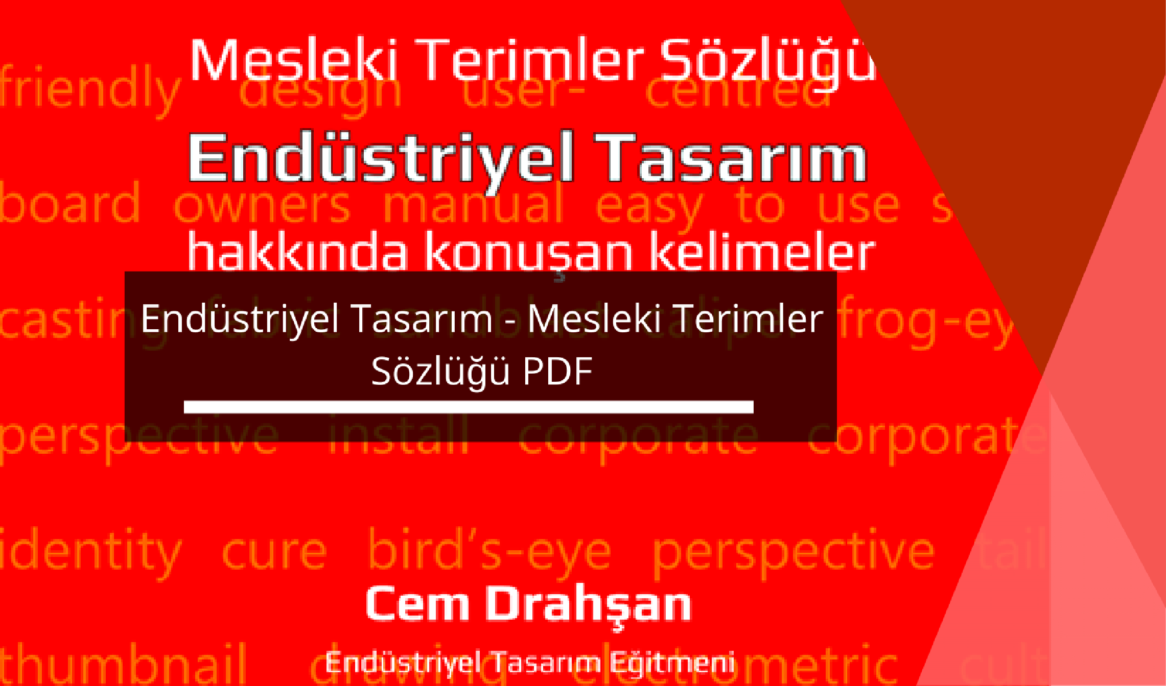 Endüstriyel Tasarım – Mesleki Terimler Sözlüğü PDF