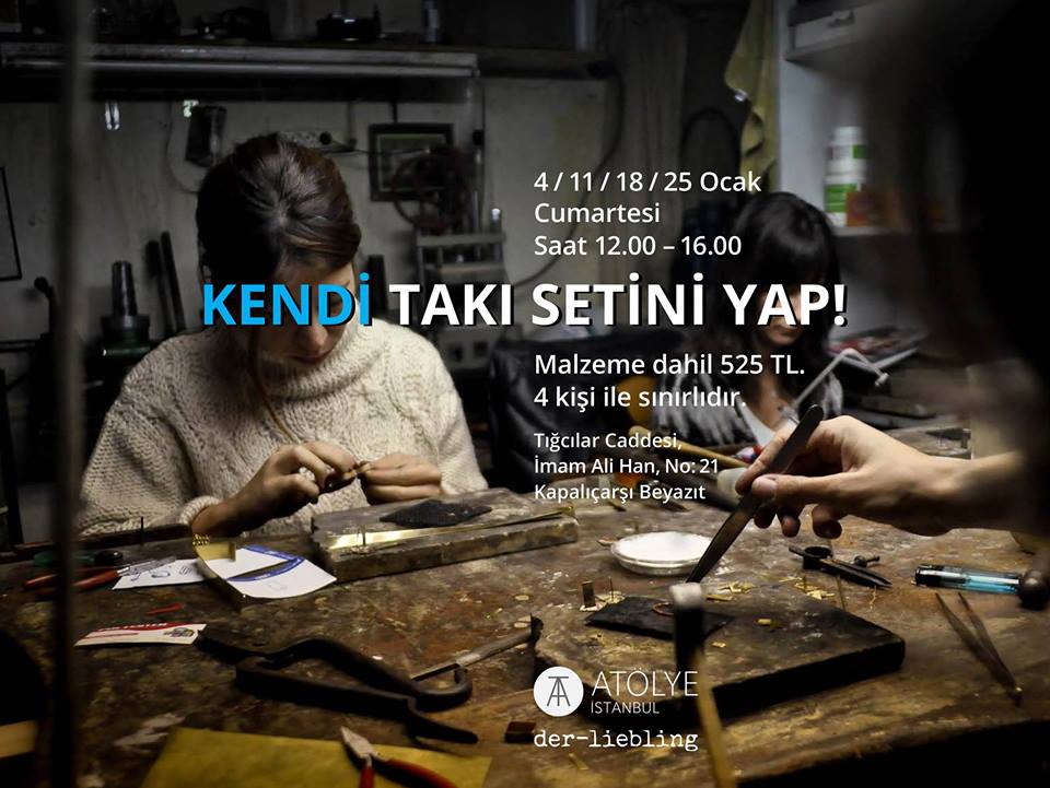 Kendi Takı Setini Yap!/ Ocak Ayı Kursu